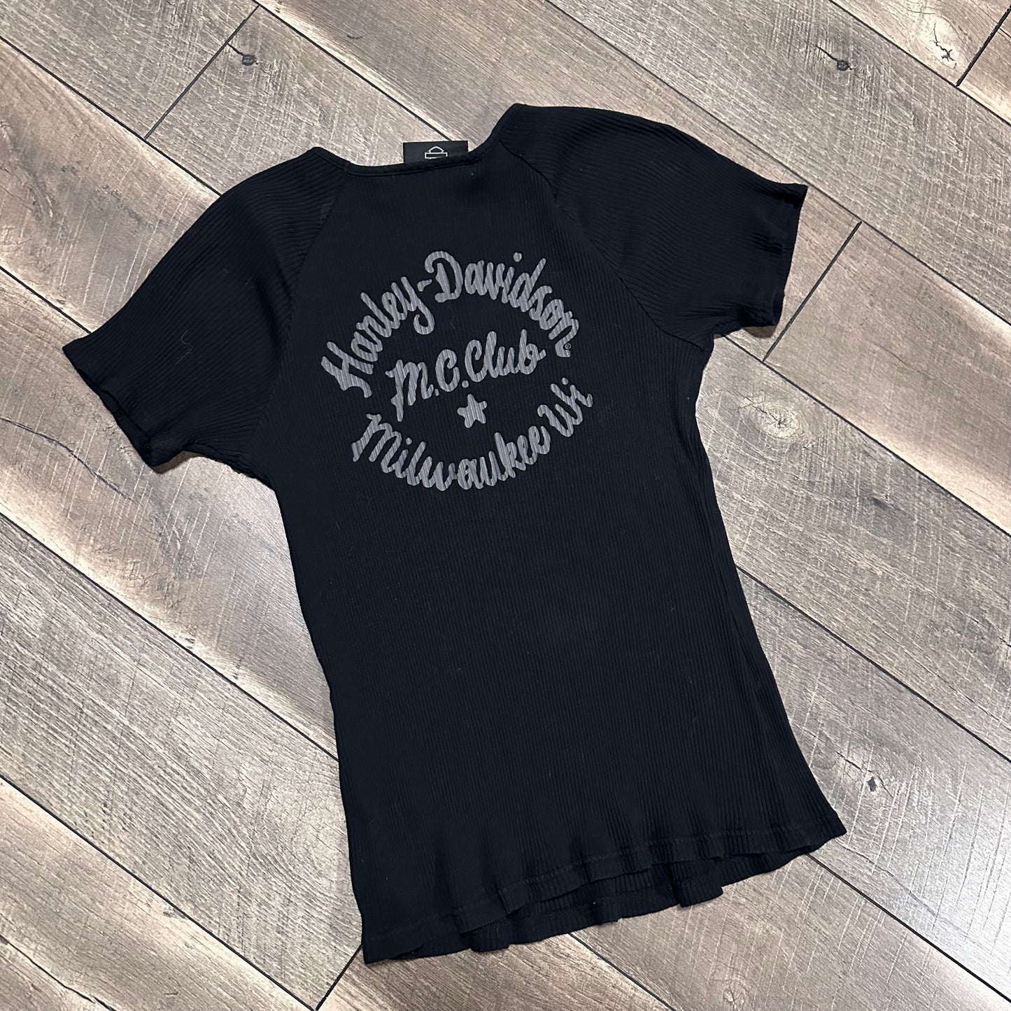 Harley-Davidson Stretchy Short Sleeve Top