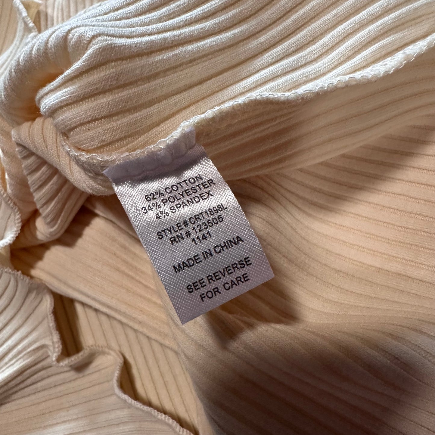 NWT🫘 Culture Code Vanilla Bean Long Sleeve