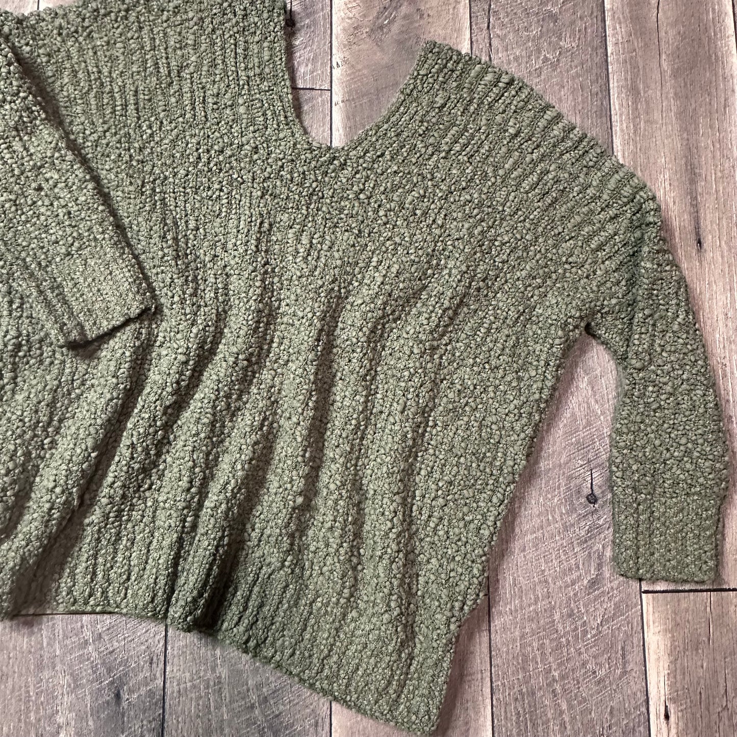 Unbranded Popcorn Knit Cozy Sweater