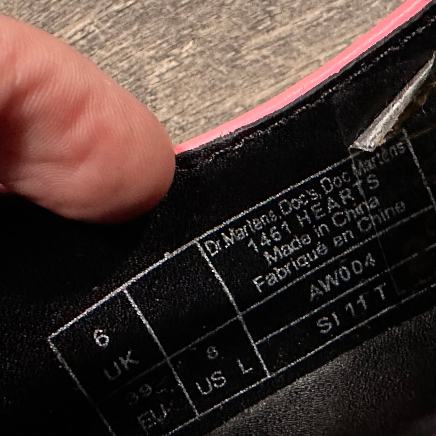 Dr. Martens 1461 Sequin Hearts Shoes