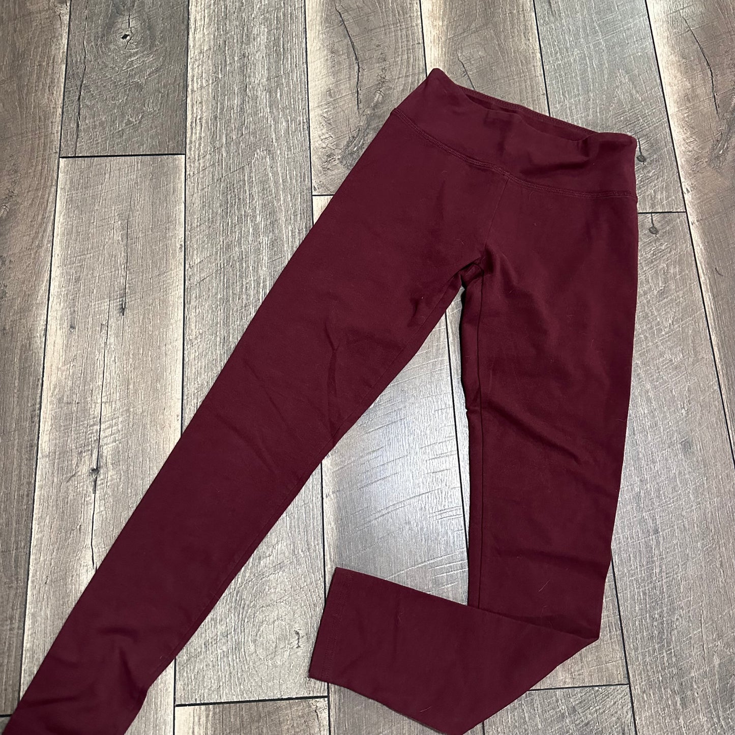 Aerie Cotton Maroon Leggings