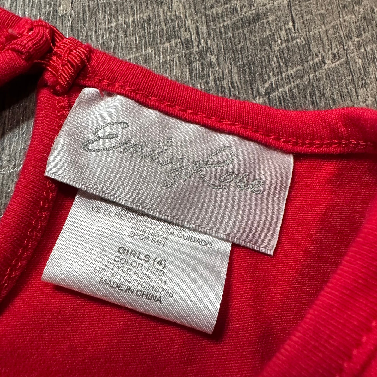 Emily Rose Reindeer Dress (no pants)