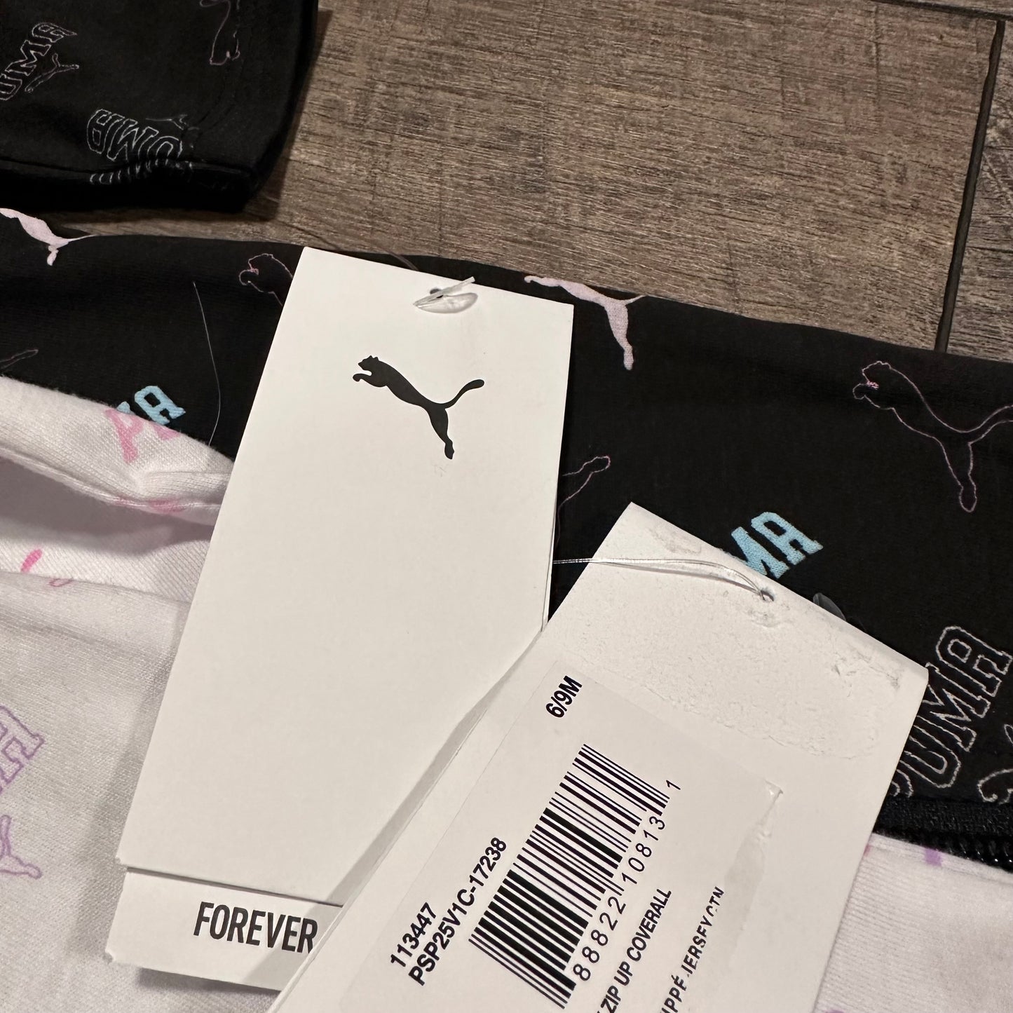 NWT🩷 Puma Footless Sleeper Set