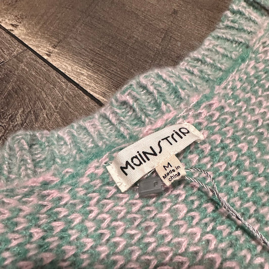 NWT💖 Main Strip Oversized Chunky Knit Cardigan