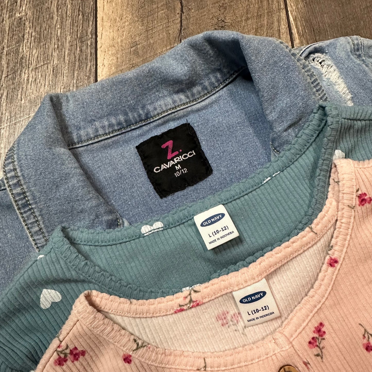 Denim Jacket + Top Bundle