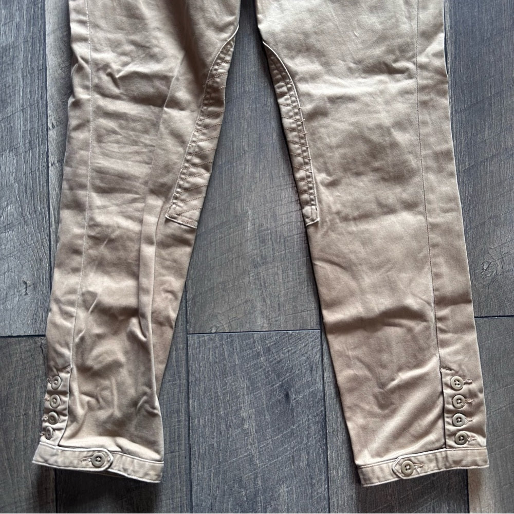 Ralph Lauren Blue Label Tan Skinny Pants