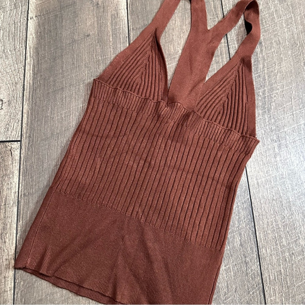 Abercrombie & Fitch Ribbed Tank Top