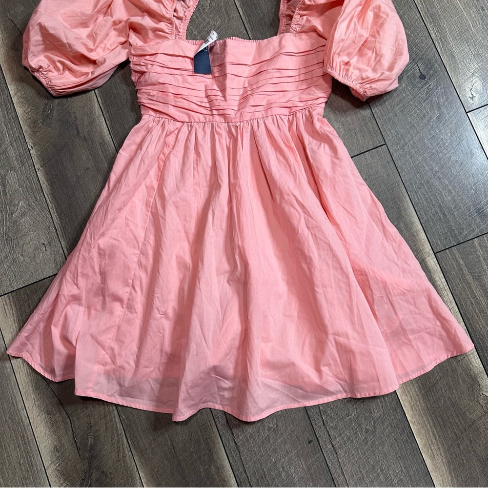 Abercrombie & Fitch Puff Short Sleeve Dress