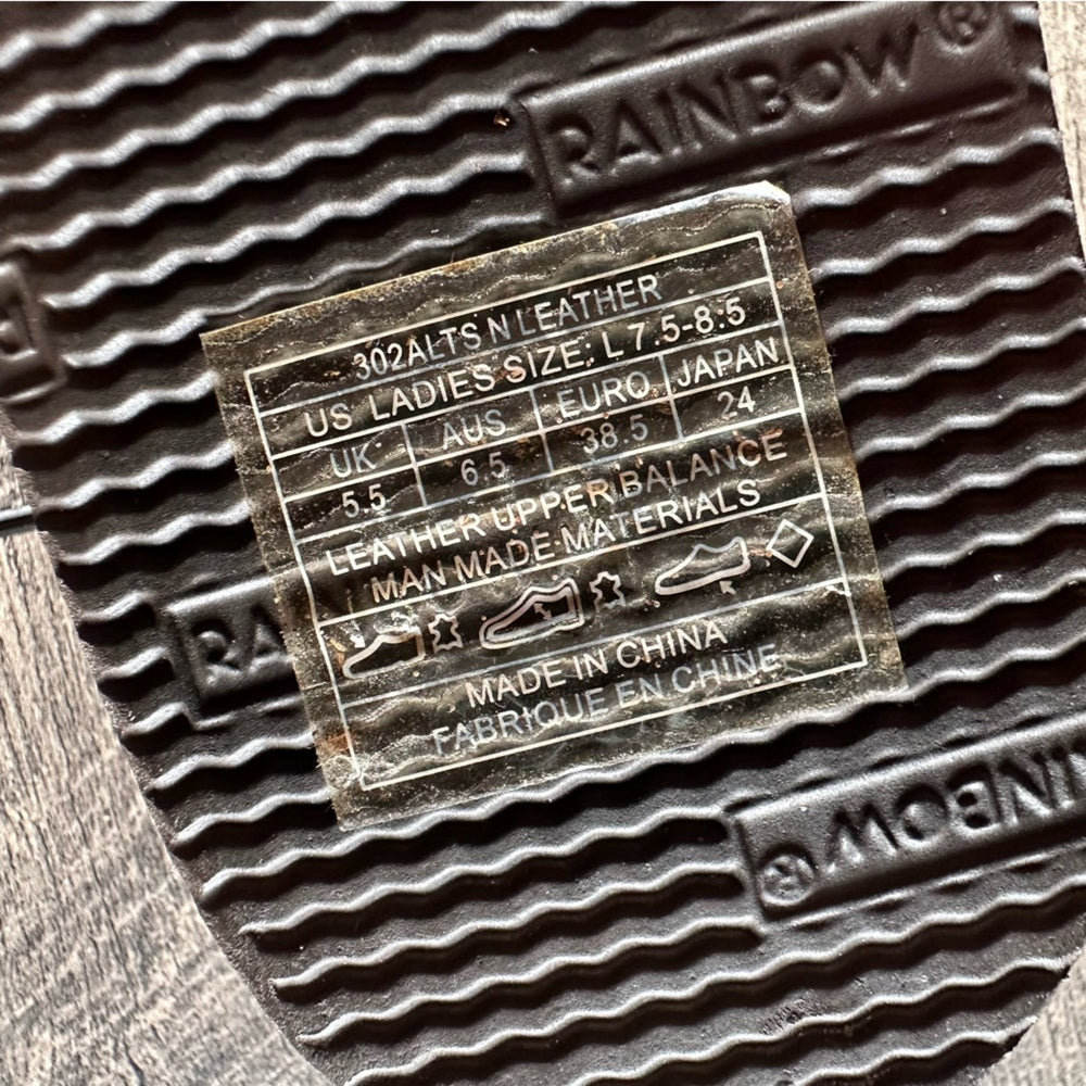 Rainbow Luxury Leather - Double Layer Arch 1/2" Narrow Strap