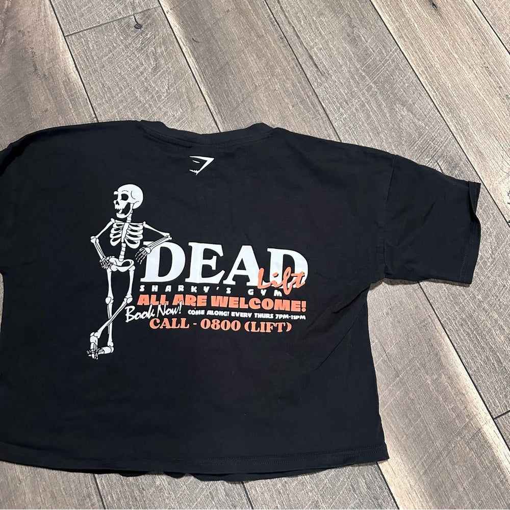 Gymshark Skelton Crop Tee