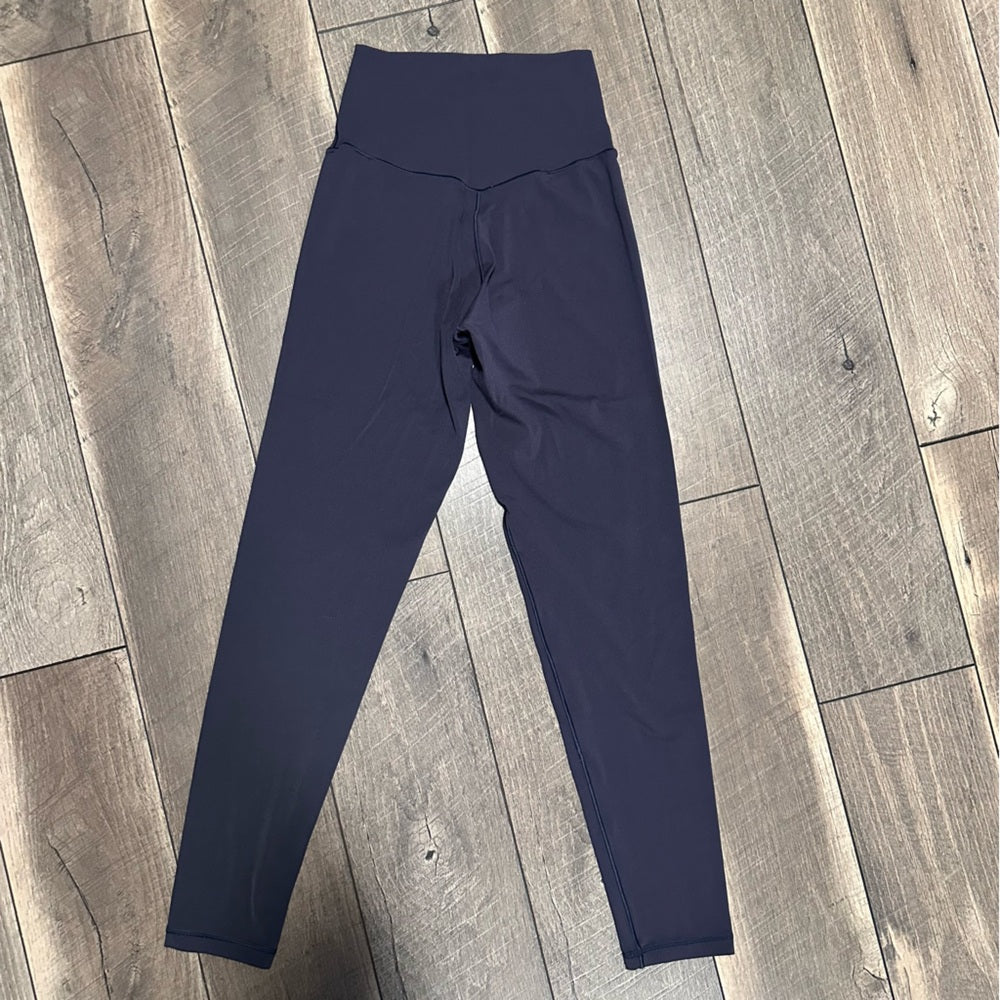 Aerie Offline Navy Blue Crossover 7/8 Leggings