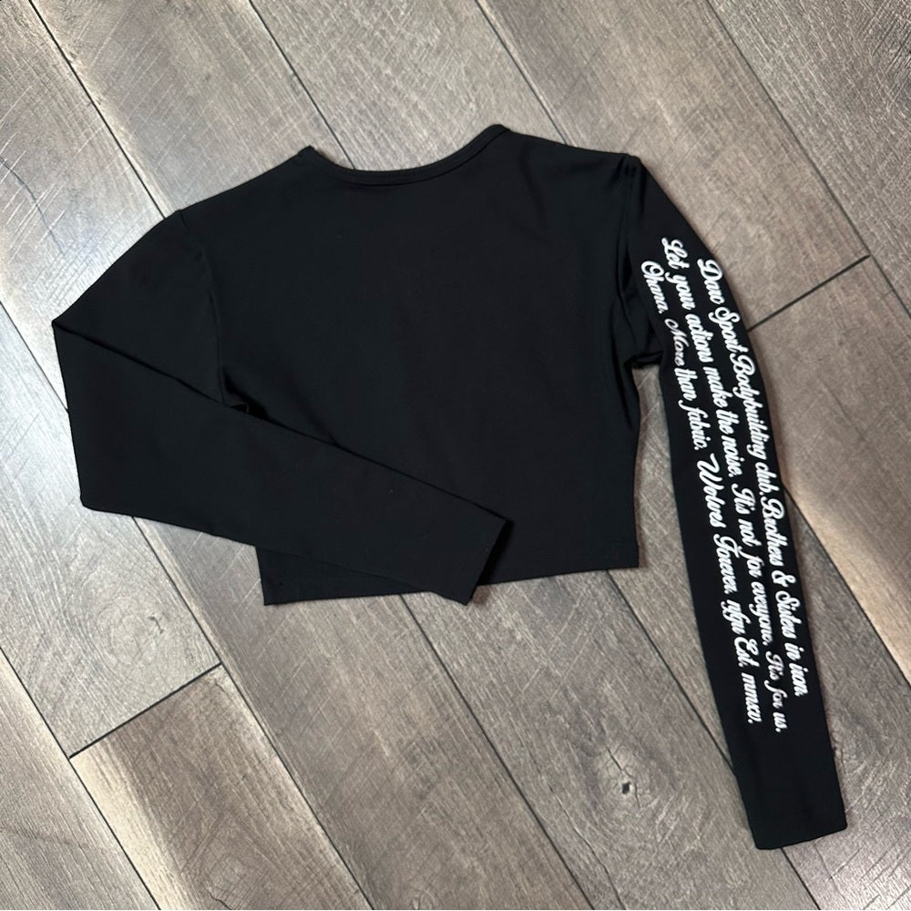Darc Sport Crop Long Sleeve Top