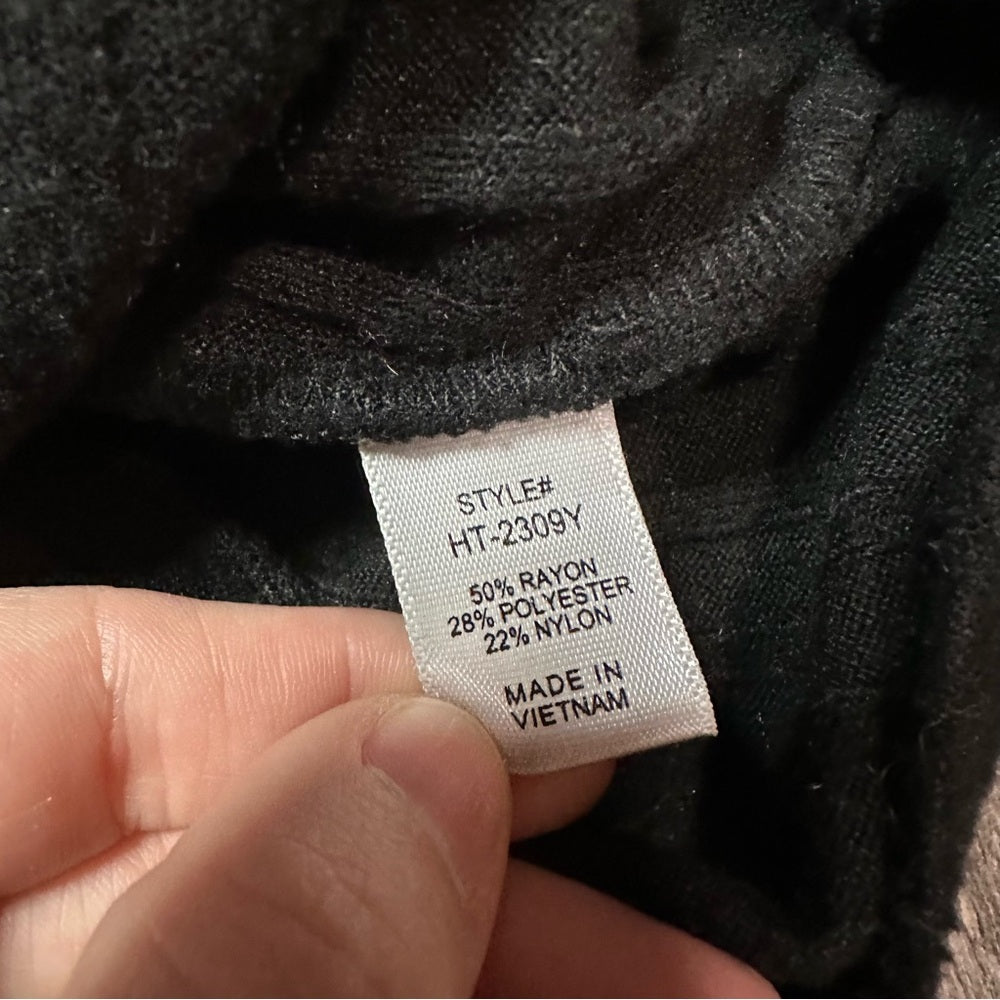 Zenana Black Crop Soft & Stretchy Tank Top