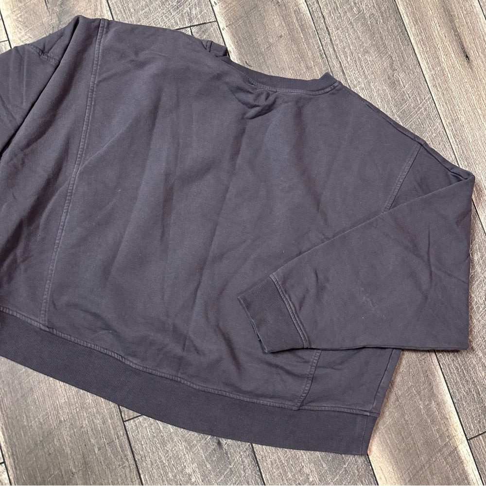 Flx Crop Pullover Sweatshirt