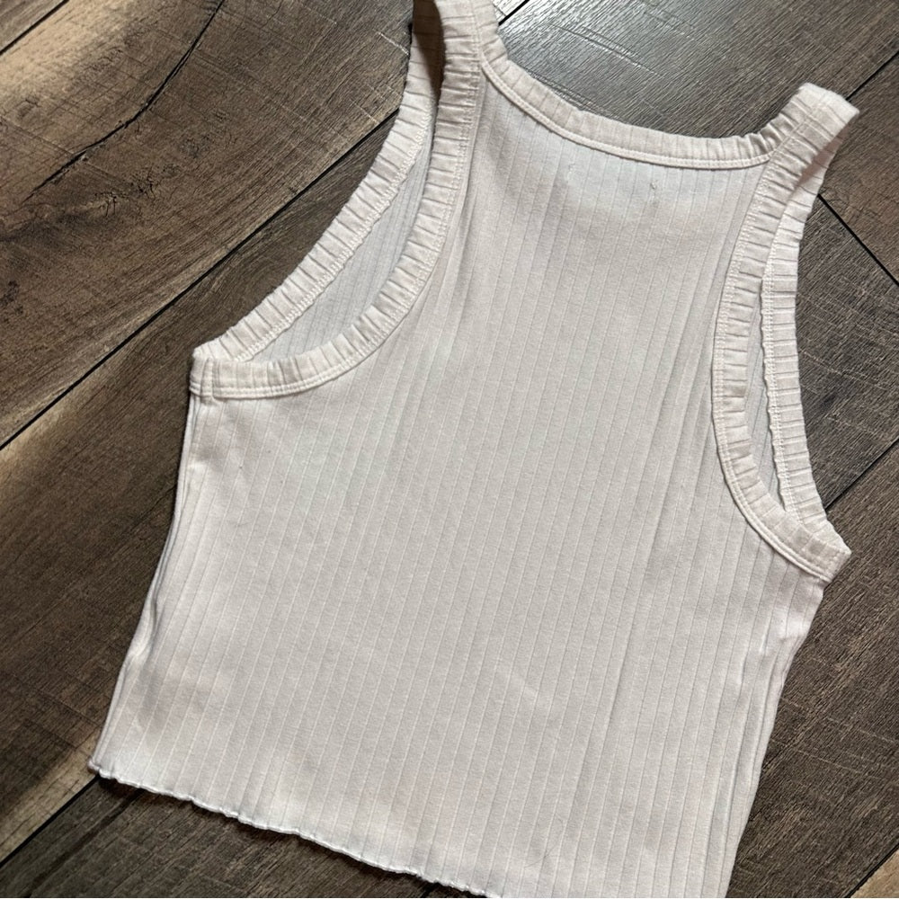 American Eagle Hi Neck Tank Top