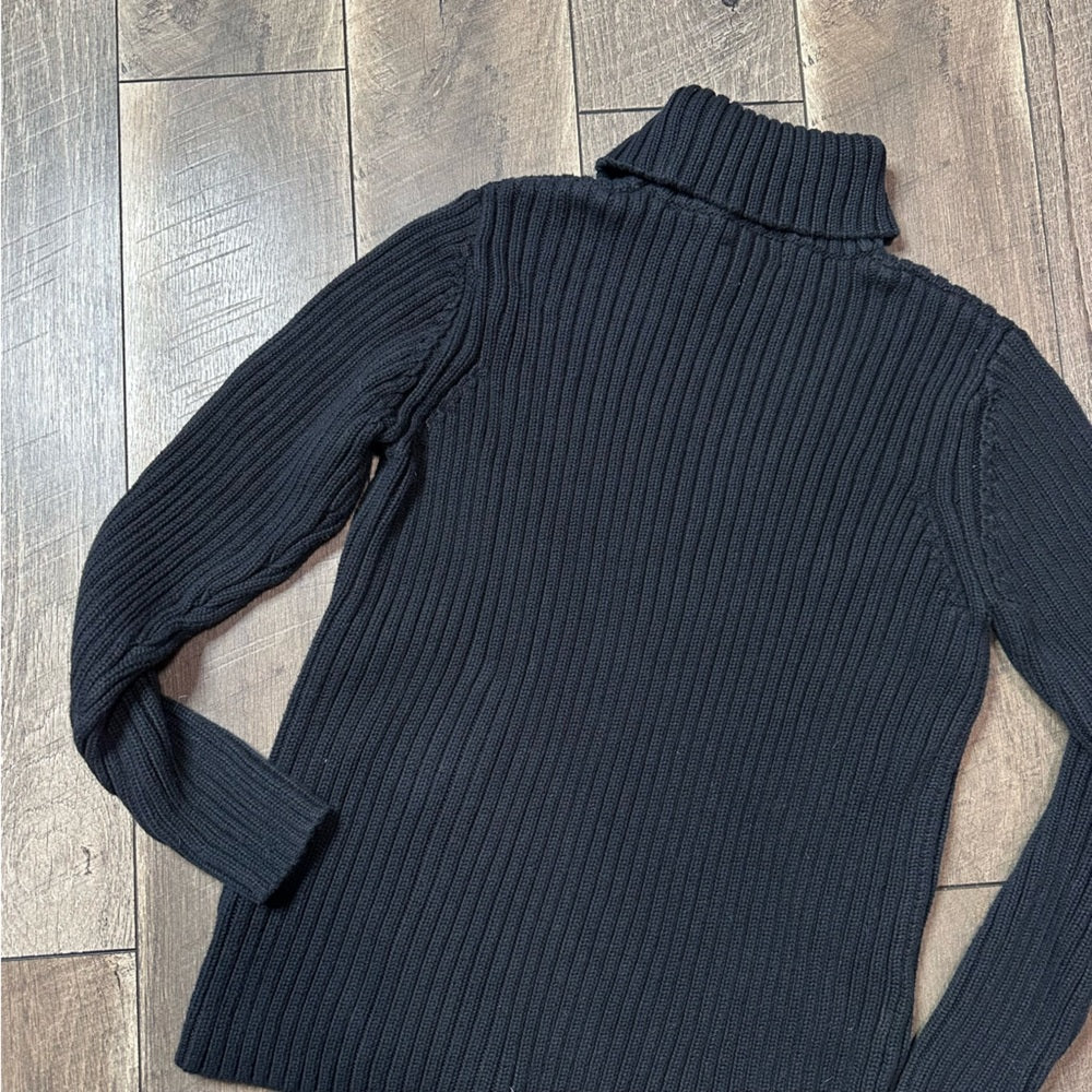 Lands End Turtleneck Heavyweight Sweater