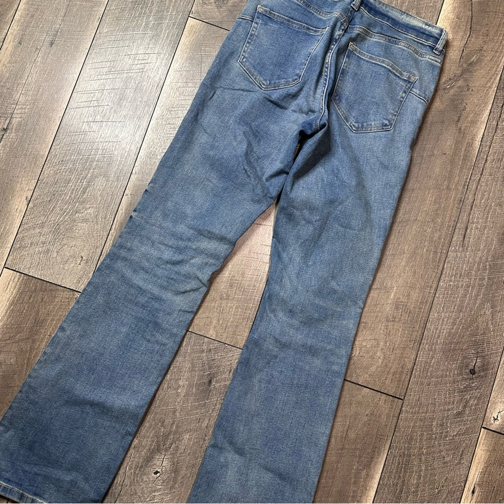 Zara Hi Rise Bootcut Jeans