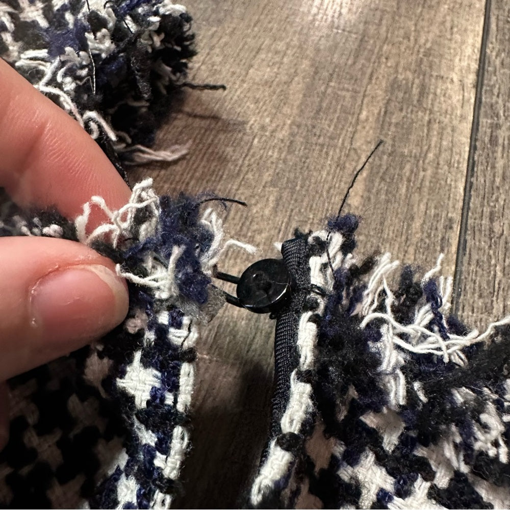 Zara Houndstooth Dress