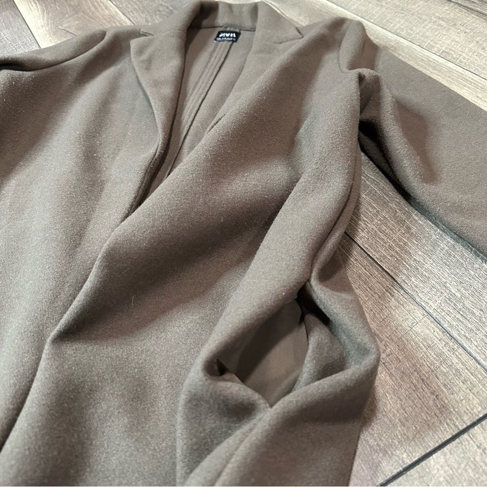 Zara Long Open Blazer