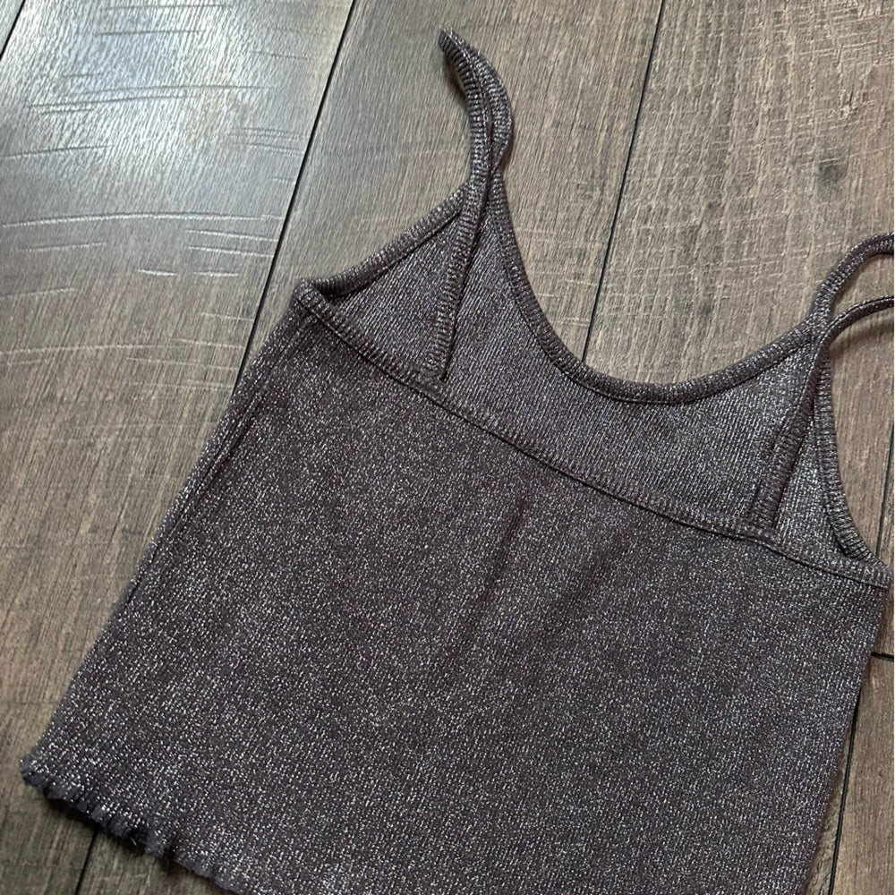 Me to We Glitter Tank Top