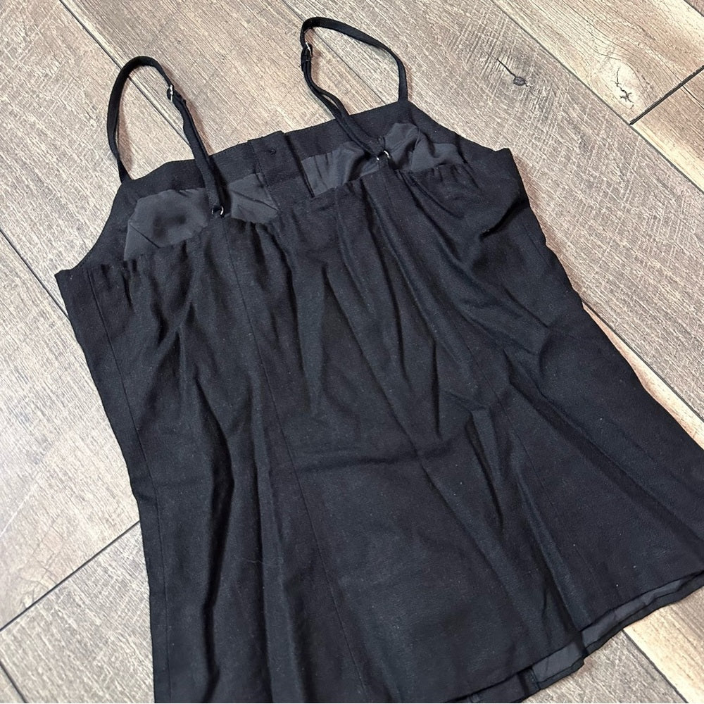 The Workshop Button Front Tank Top