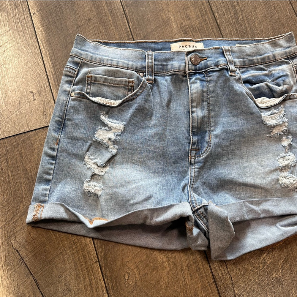 Pacsun The Shortie Denim Shorts