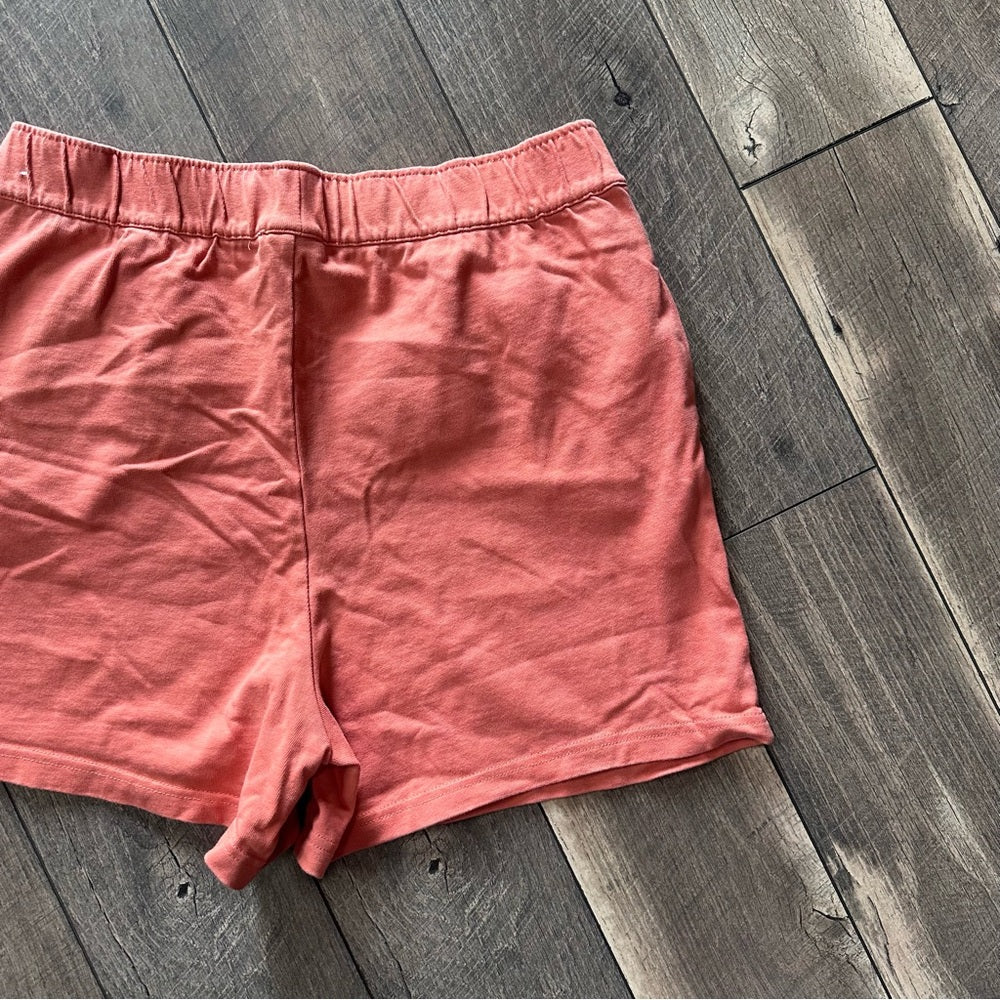 Nike Orange Comfy Sweat Shorts