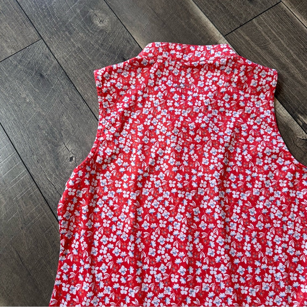 Greg Norman Play Dry Floral Tank Top