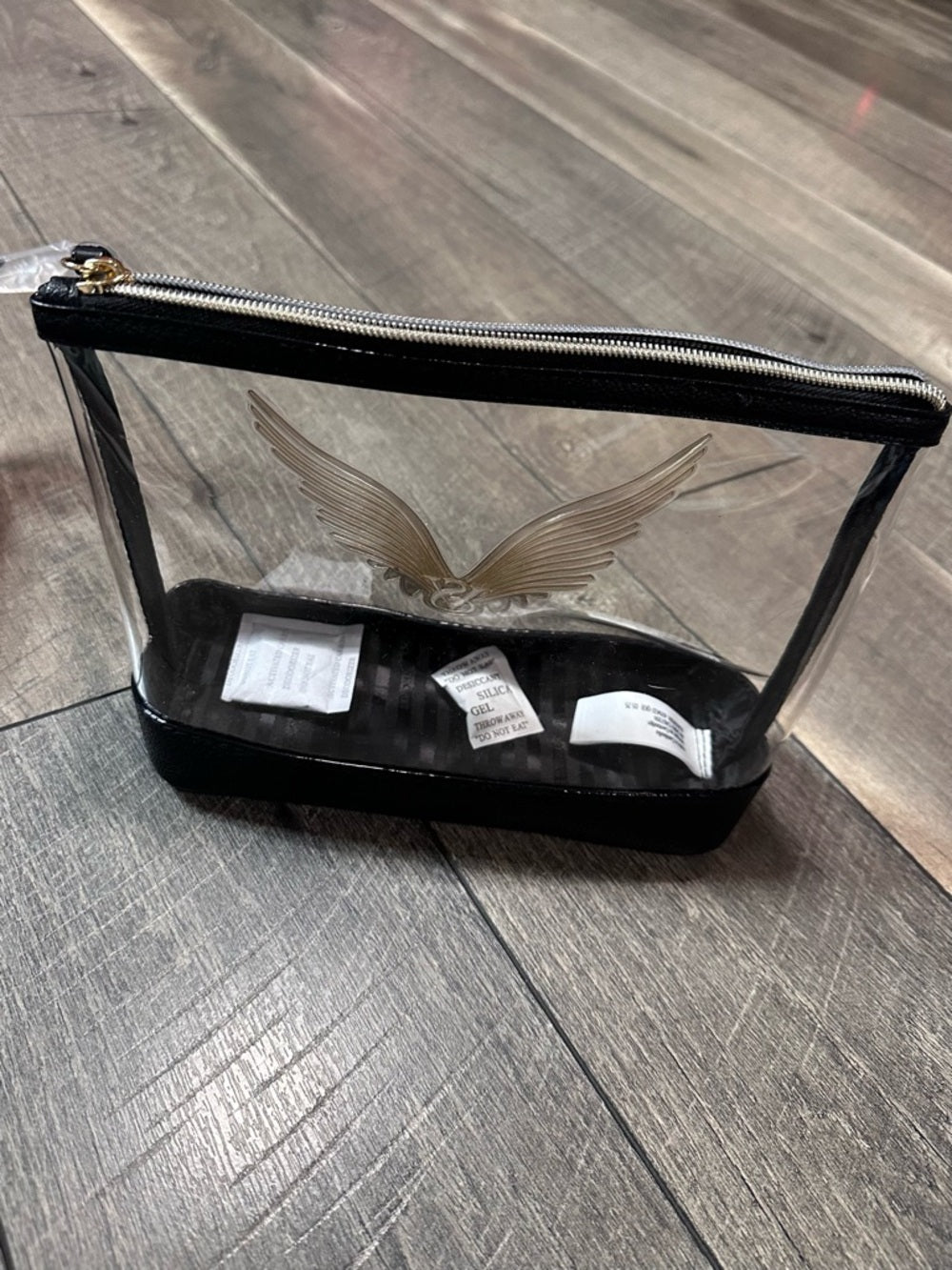 Victoria’s Secret Clear Cosmetic Bag + Mini Zip Bag