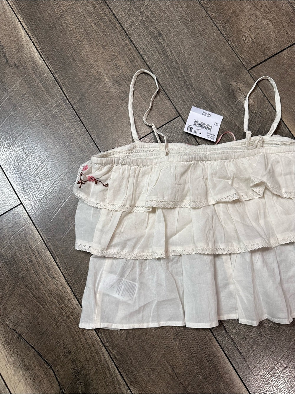 American Eagle Ruffle Tank Top