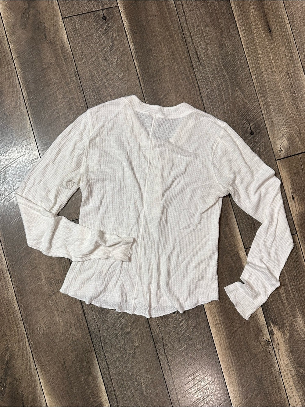 Free People Waffleknit Long Sleeve