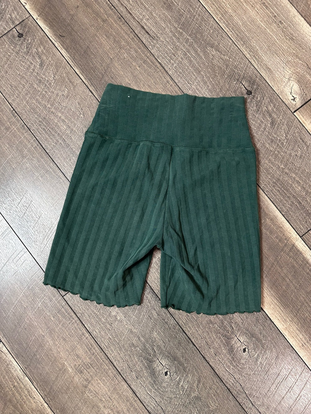 Aerie Green Biker Shorts