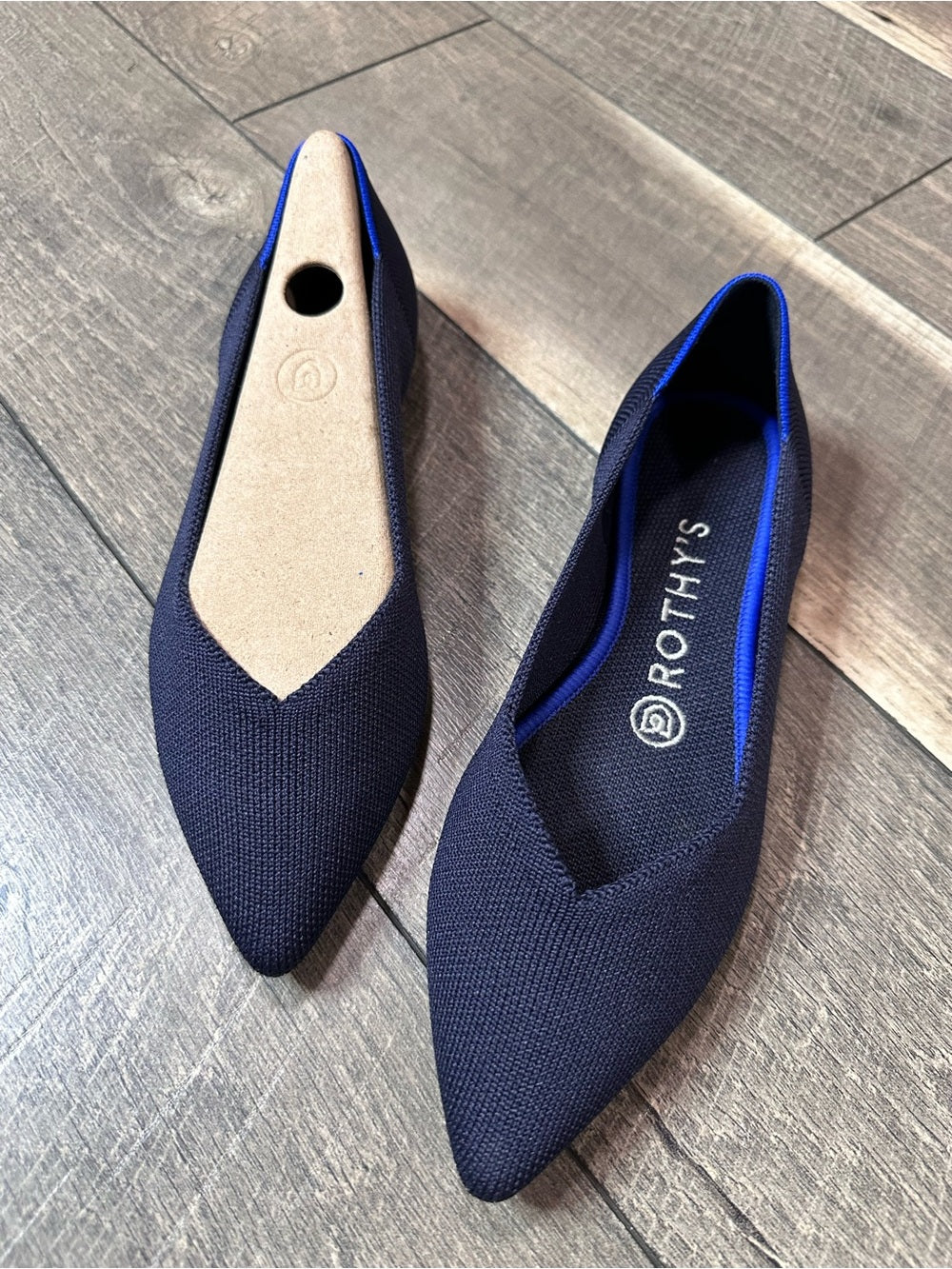Rothy's The Point Maritime Navy Flats