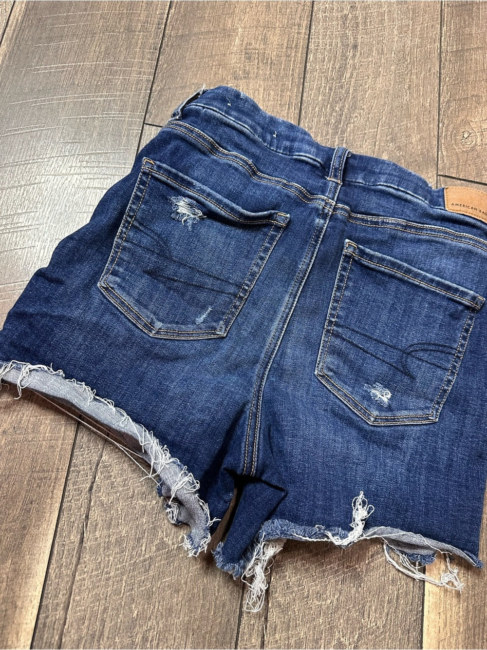 American Eagle Curvy Hi Rise Shorties