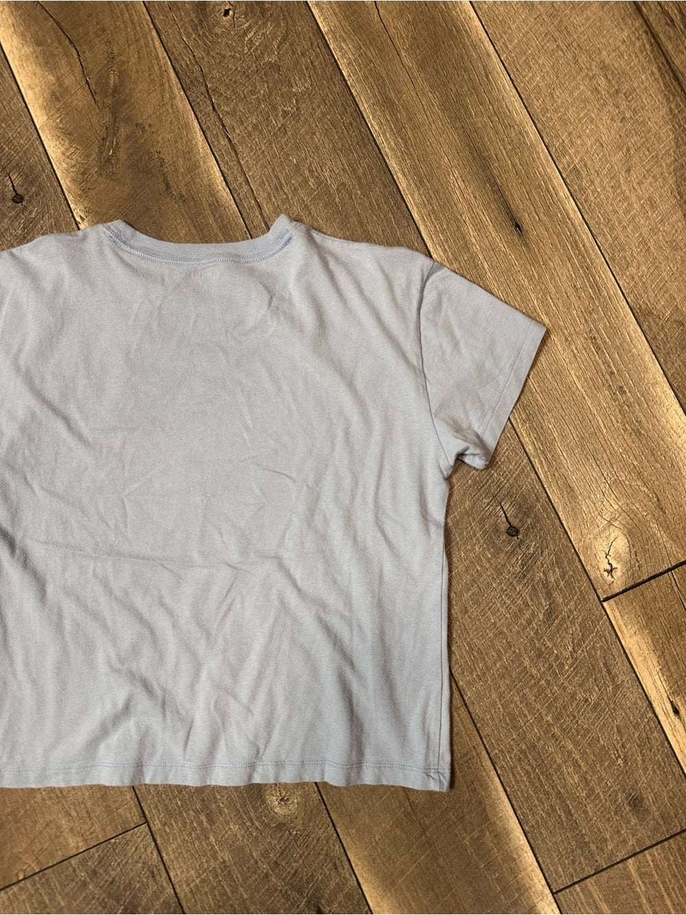 Hollister Blue Baby Tee