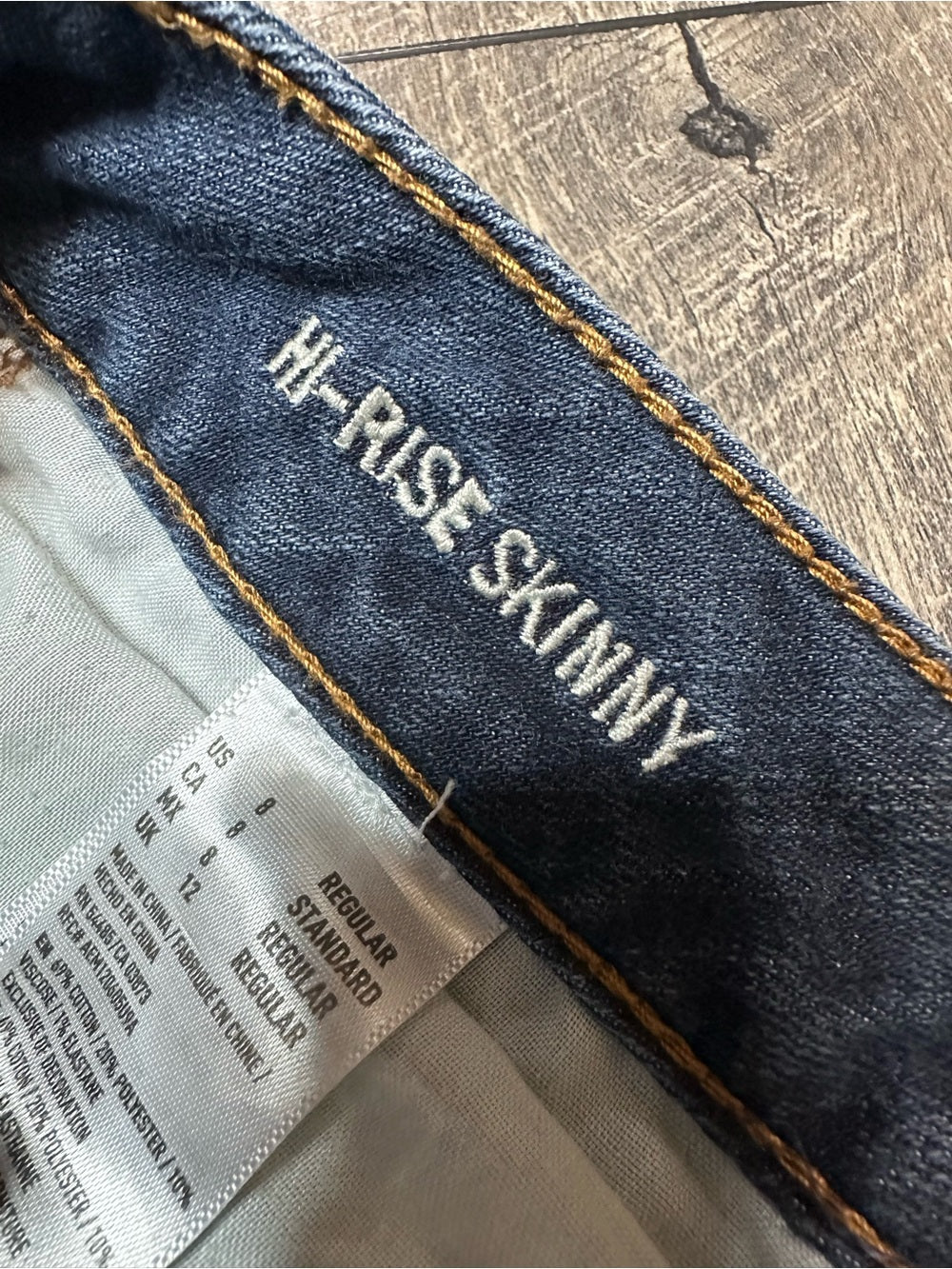 American Eagle Hi Rise Skinny Jeans