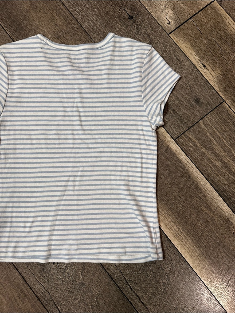 Aeropostale Shrunken Striped Tee