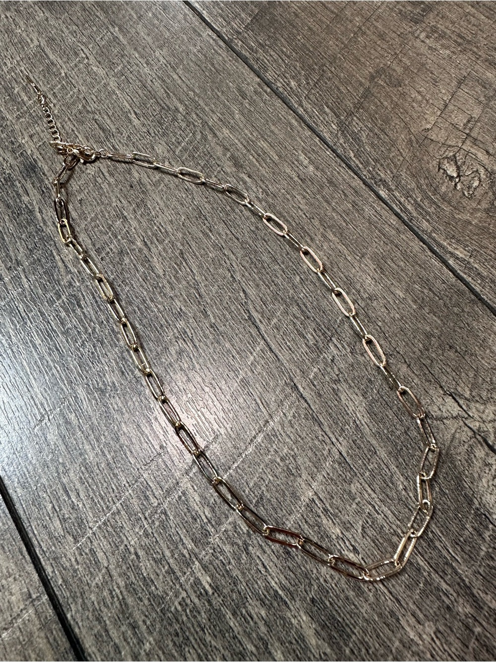 Unwritten Paperclip Necklace