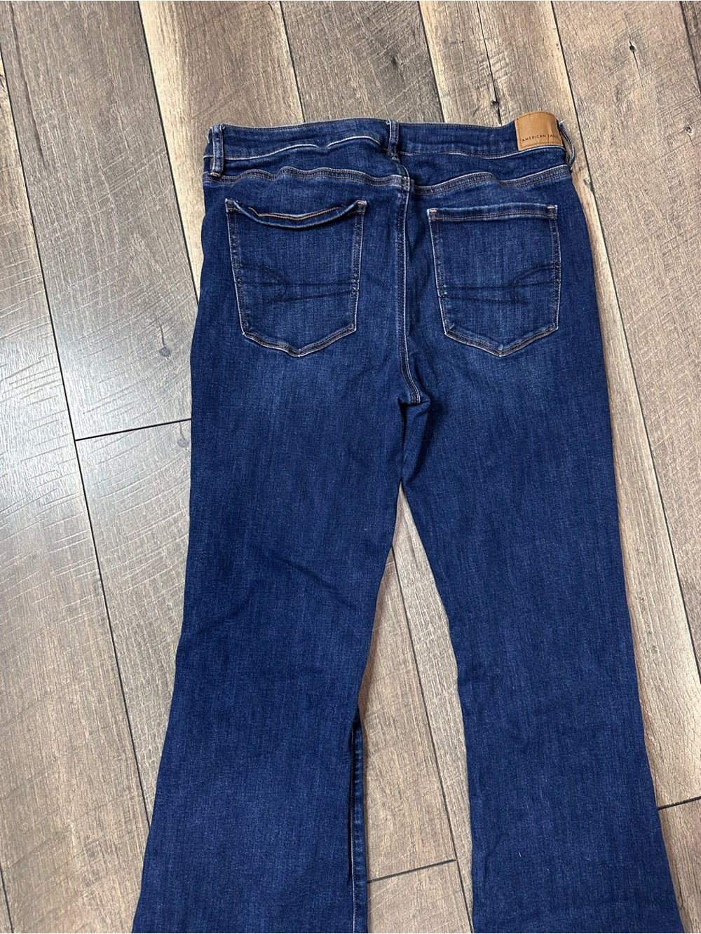 American Eagle Low Rise Flares