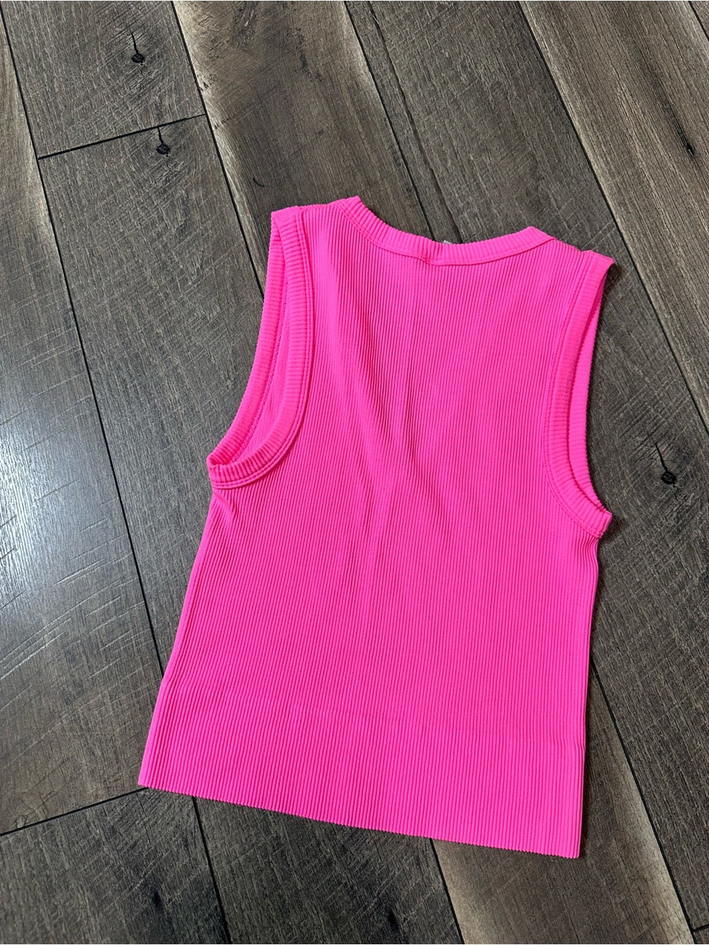 Change Ribbed Deep V Plunge Tank Top