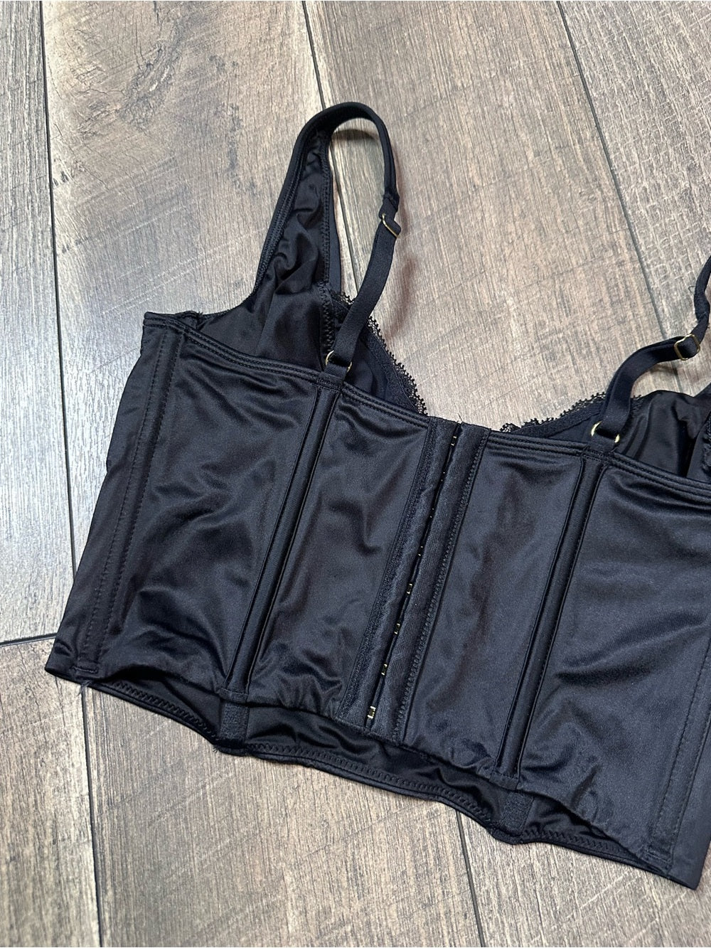 Abercrombie & Fitch Corset Crop Tank Top