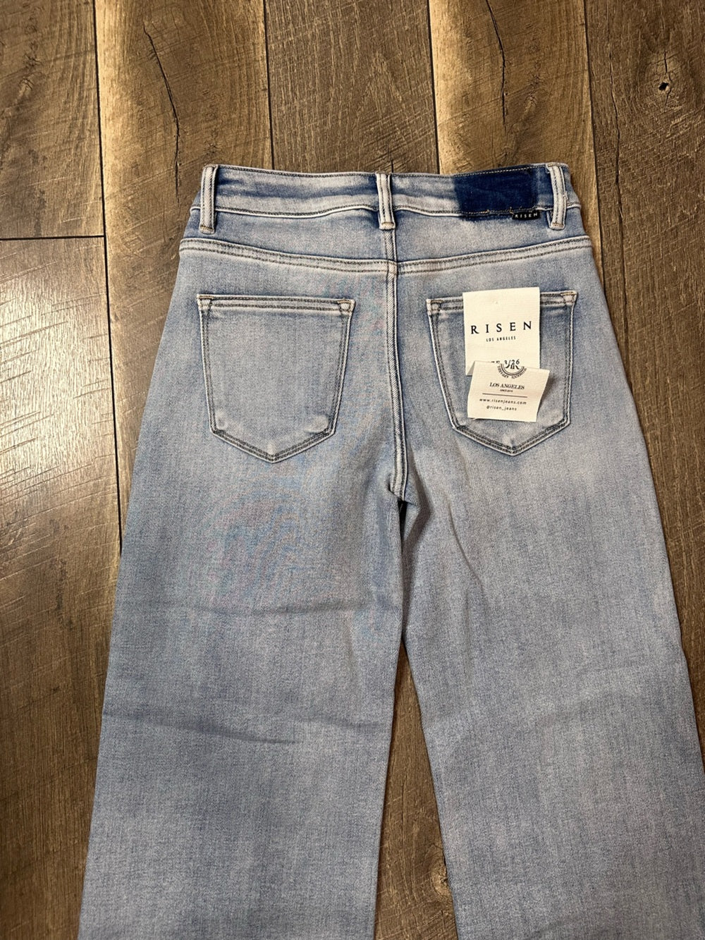 Risen Hi Rise Wide Leg Jeans (new with tags)