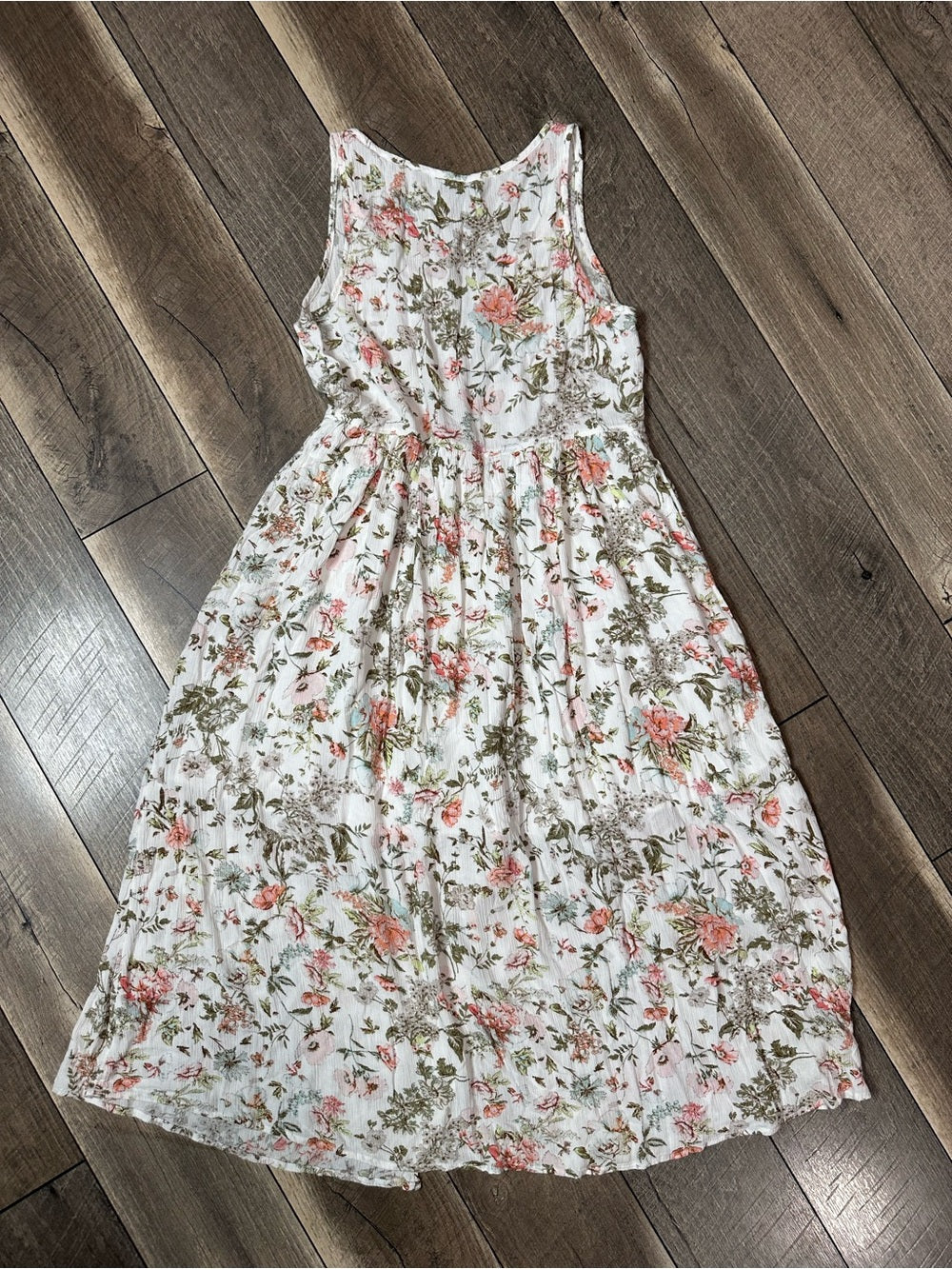 Frye Floral Oversized Midi Dress