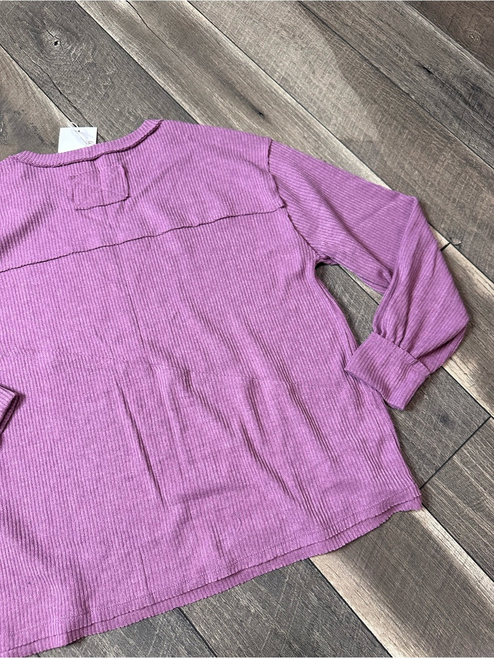 Andree by Unit Purple Buttery Soft Long Sleeve