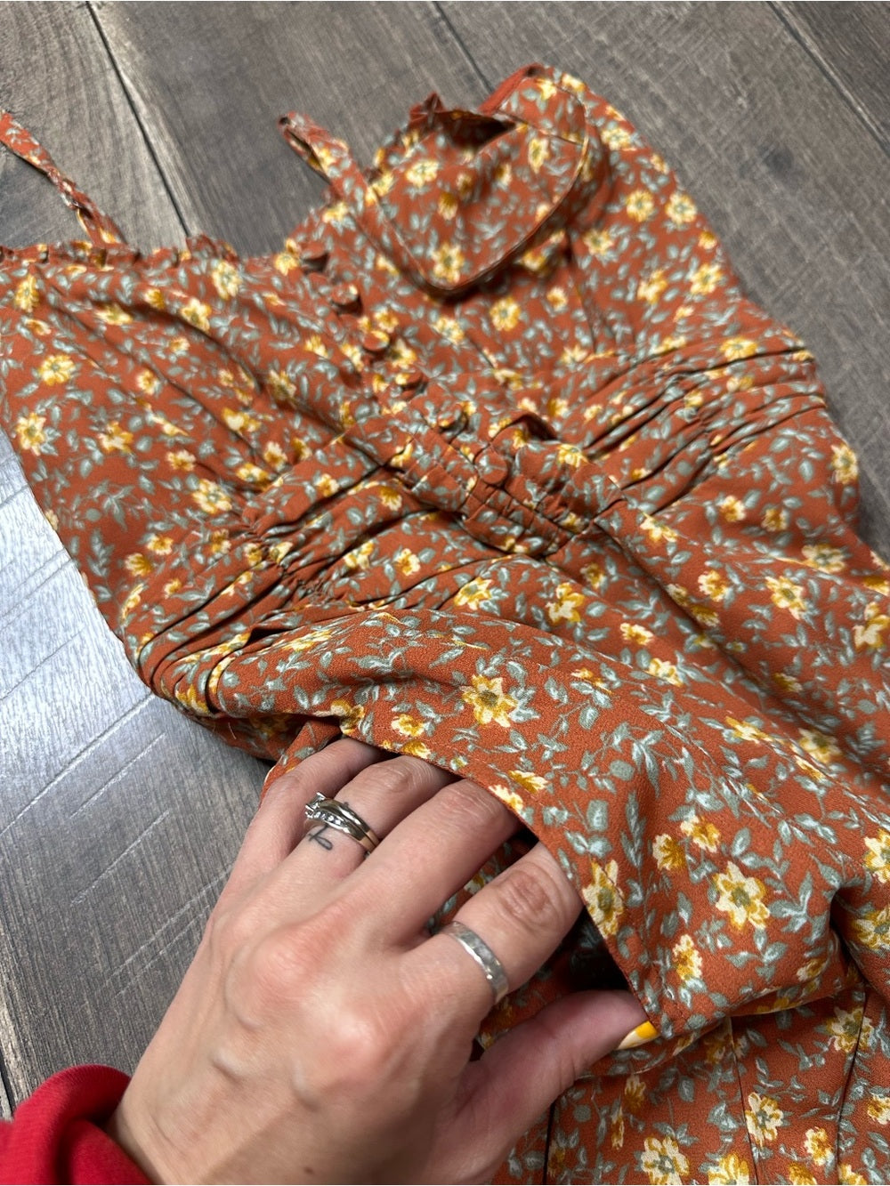 Abercrombie Smocked Back Mini Dress