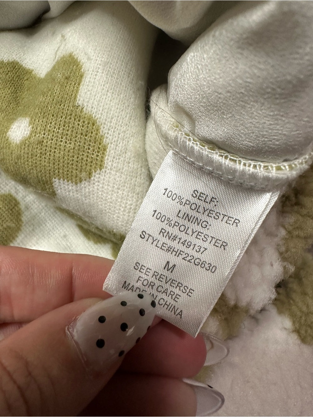 Hyfve Floral Sherpa Crop Jacket