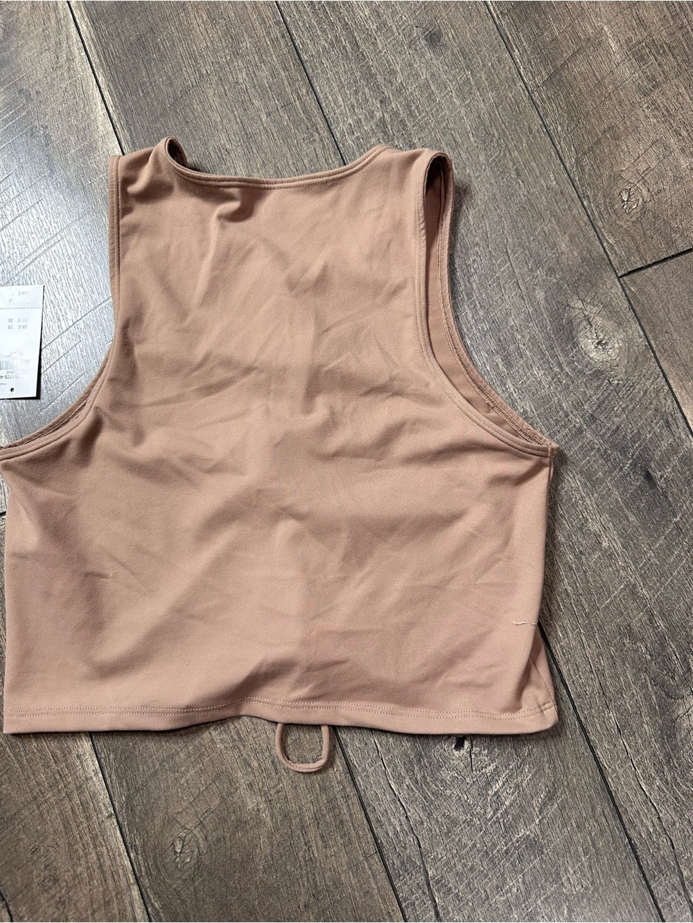 Abercrombie & Fitch Tie Front Tank Top