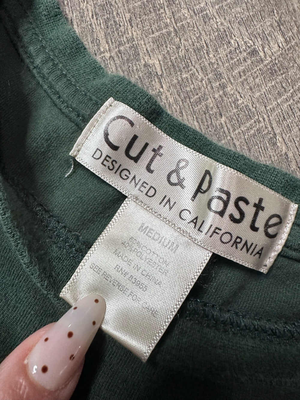 Cut & Paste Short Sleeve T-Shirt