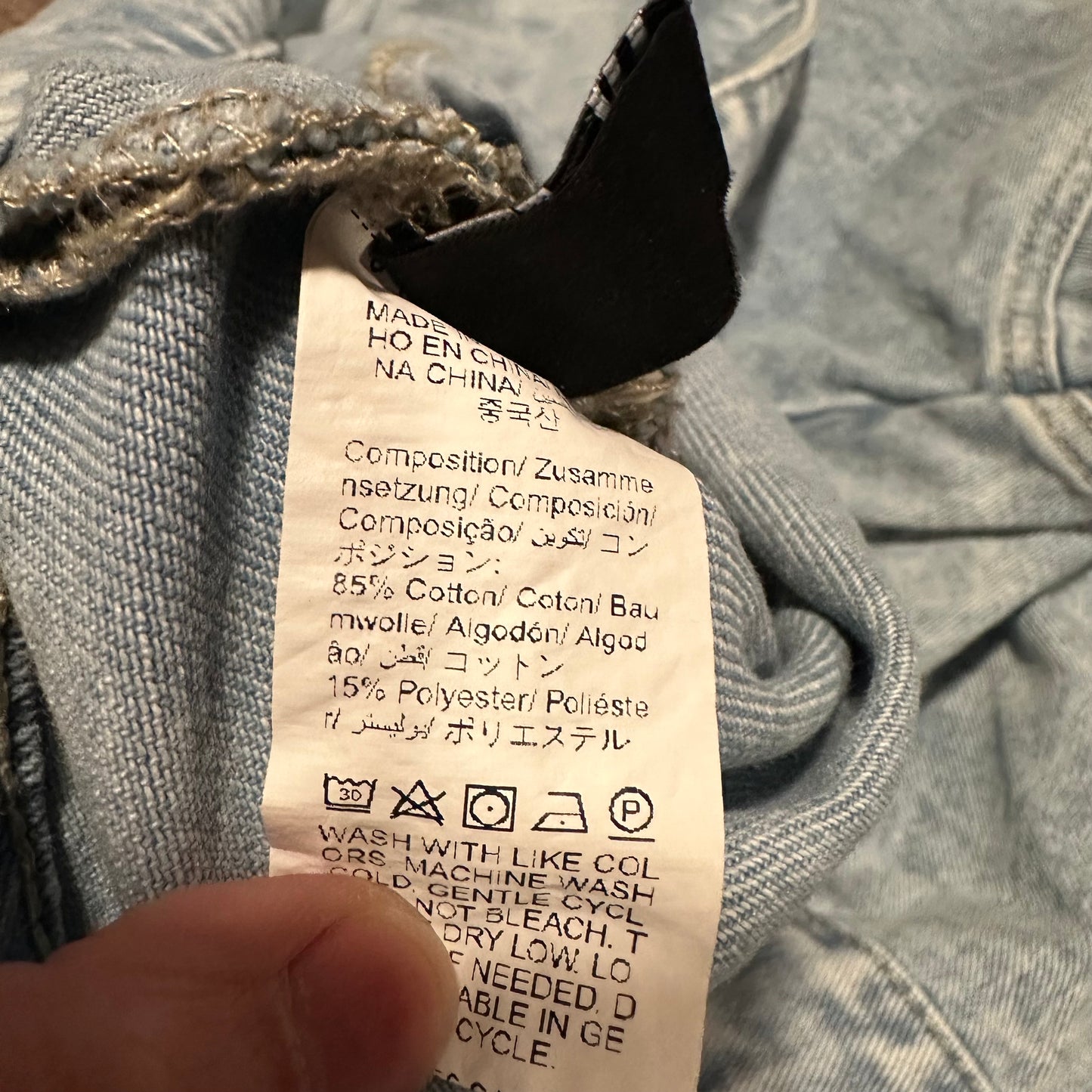 NWT🦋 Dazy Denim Open Crop Jacket