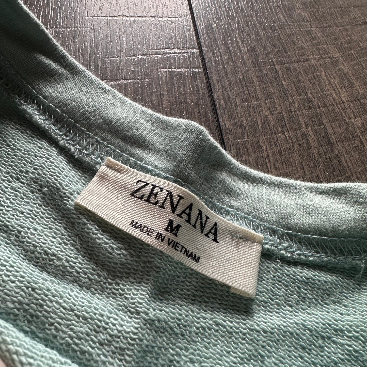 Zenana Mint Crewneck Pullover (new without tags)